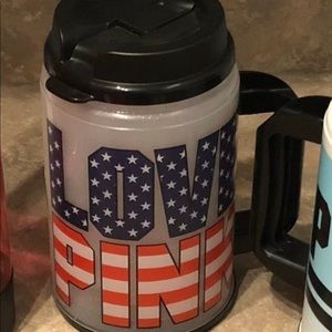 Victoria’s Secret Tumbler red white & blue